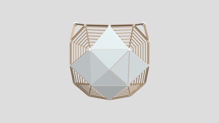 Квадросфера 6х6 3D Model