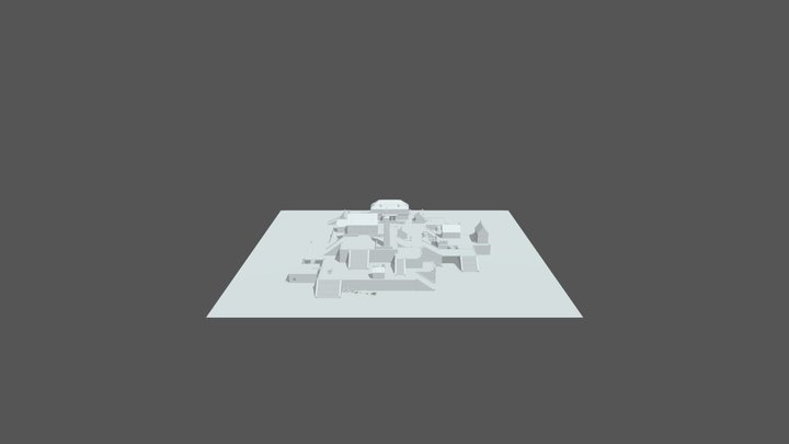 Clock Tower Free Fire Model 3D Model