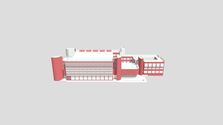 同济大学-建筑学院红楼 3D Model