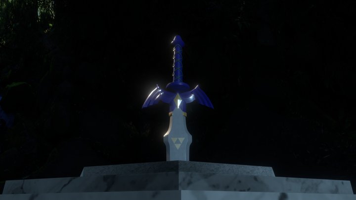 Master Sword 3D Model