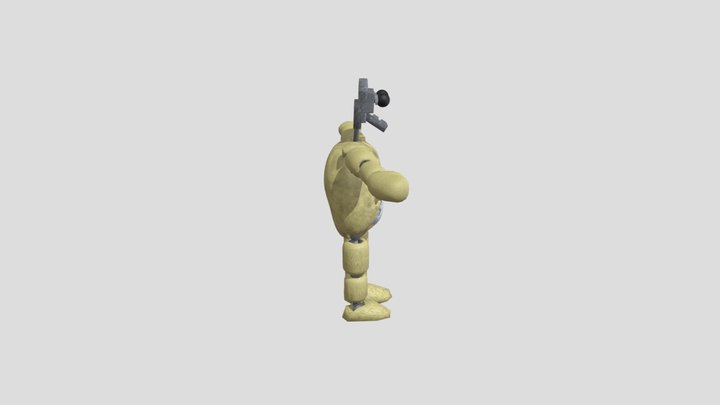 Laa Laa FNATL 1 3D Model