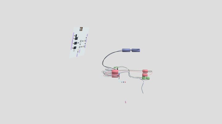 Betty Forsyning Ledninger 3D Model