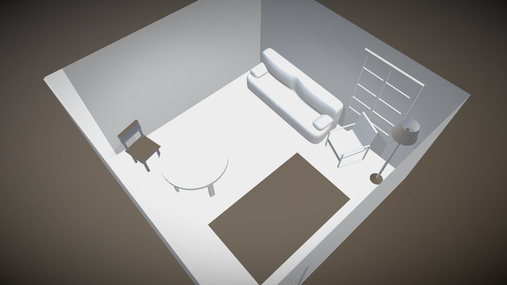 Livingroom 3D Model