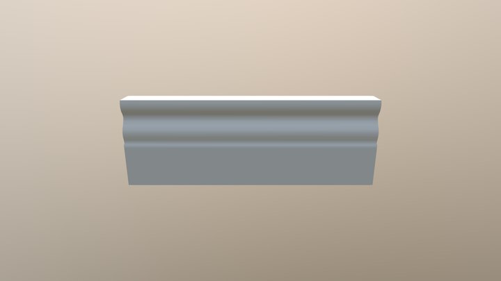 Skirting Board 3D Model
