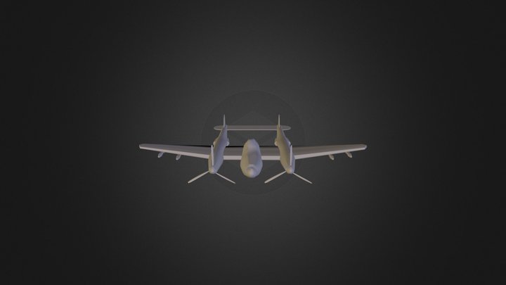 Avião 3D Model