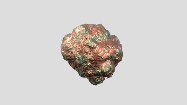 Copper Ore 3D Model
