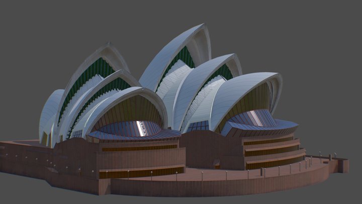 SYDNEY OPERA HOUSE 3D Model