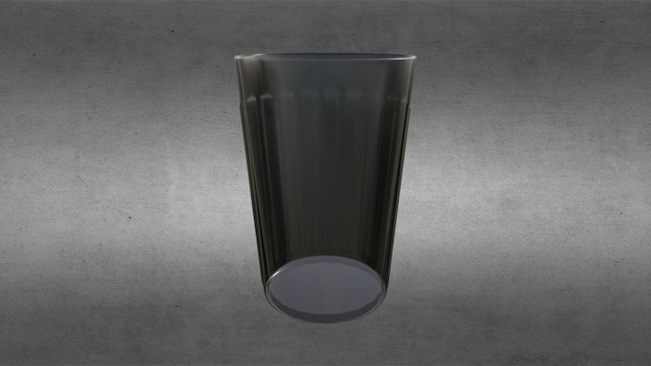 Russian Traditional Glass 3D Model
