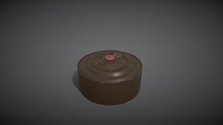 MKTBT Landmine 3D Model