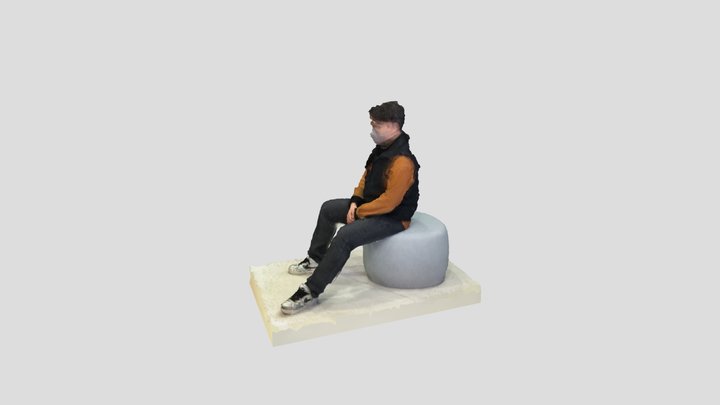 LODA WANG SITTING 3D Model