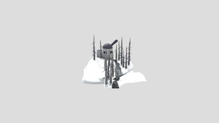 DLC Environment (The Long Dark Inspired) 3D Model