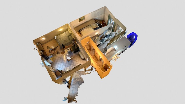 3 Vani con soppalchi Futura Pisa Centro 3D Model