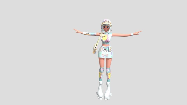 Skzoo girl – Gratis 3D-model STL