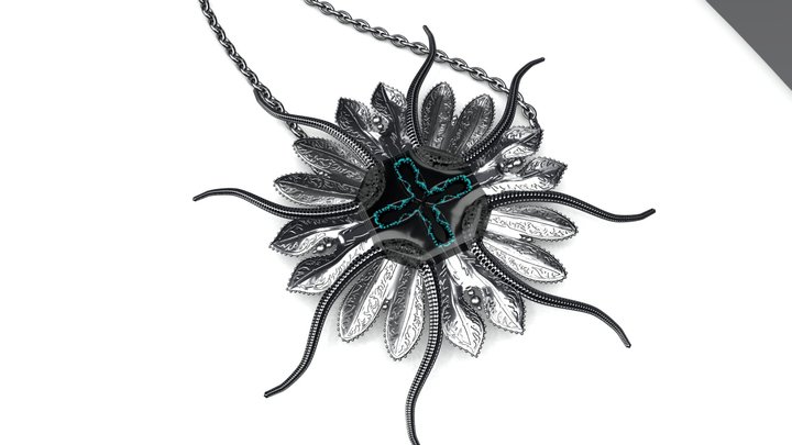 Radiolarian Jewely #3 3D Model
