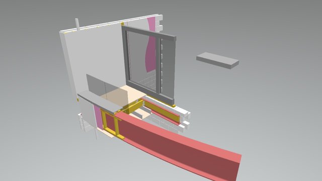 80477 004 150707 Balcony 3D 3D Model
