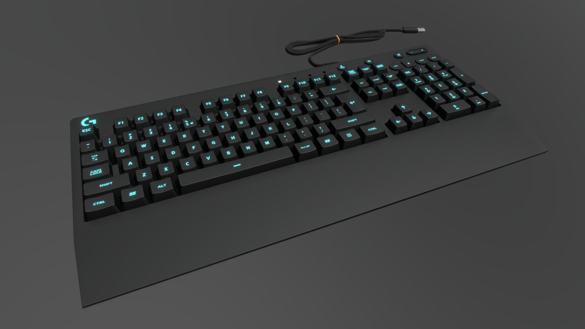 Logitech Keyboard G213 - Download Free 3D model by Medwinkk (@Medwinkk
