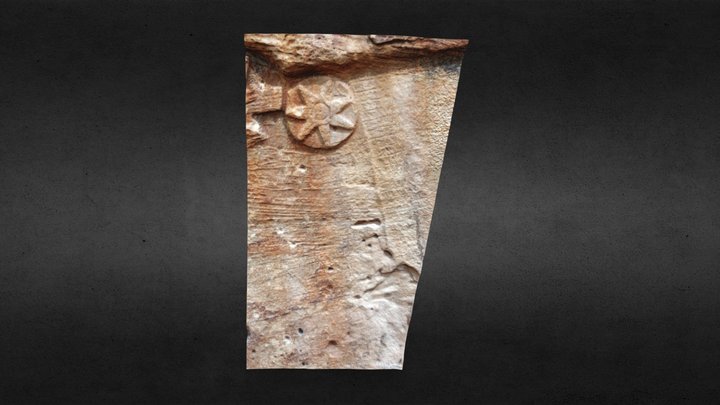 Area 2-3-4: Inscription of Nabonidus (Sela) 3D Model