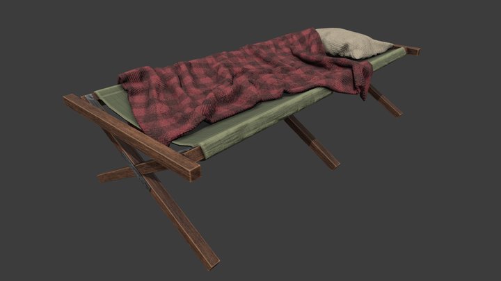 Bed 3D Model