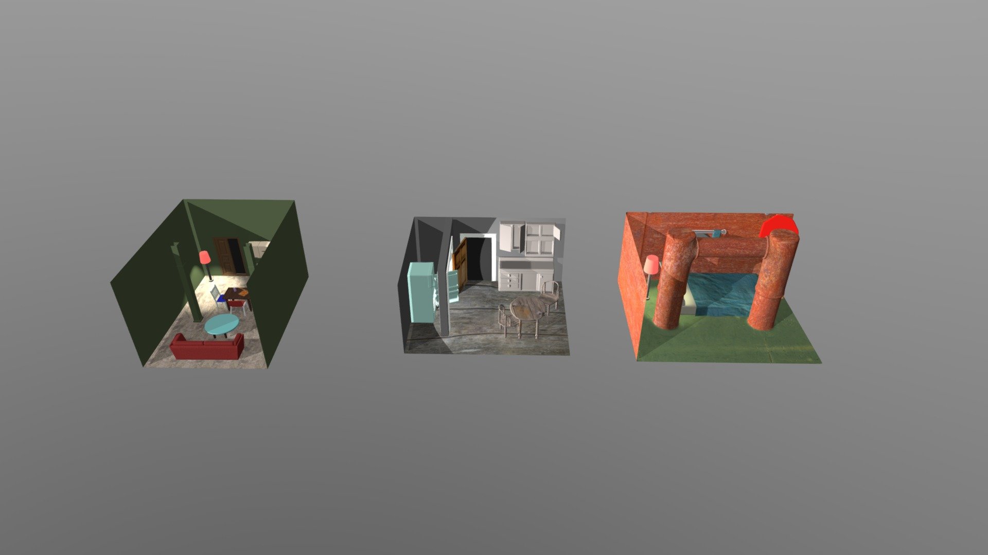 Gorillaz rooms