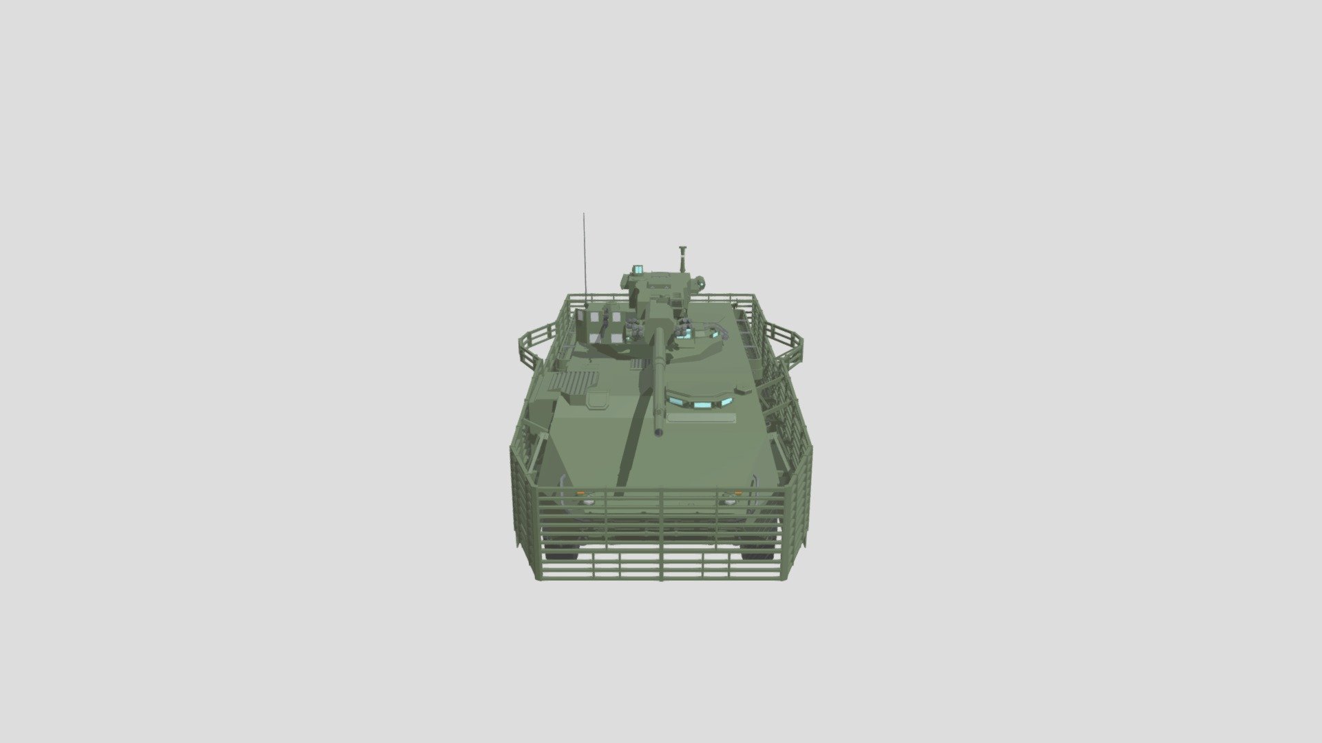 M1128 MGS (low-poly) - Download Free 3D model by ScurvyWoof [c1faa8c ...