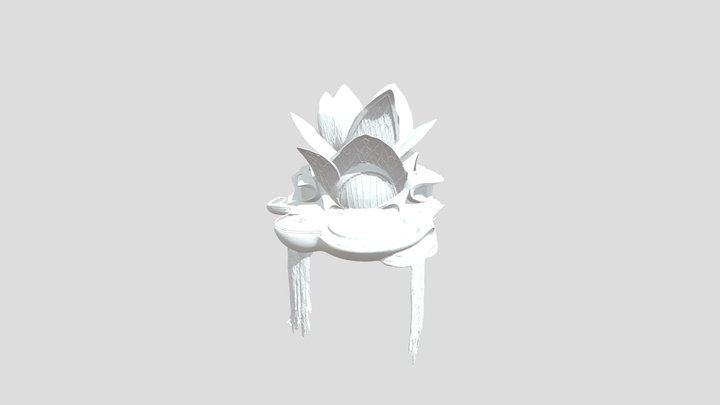 Lotus Cliff House. 3D Model