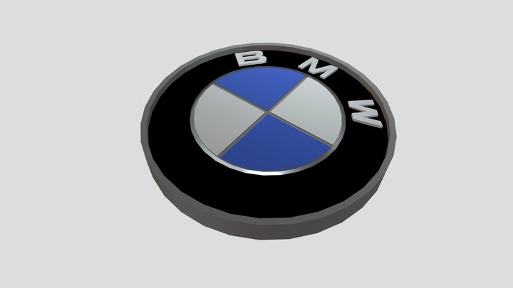 Car company's Emblem in High-Definition 3D 3D Model