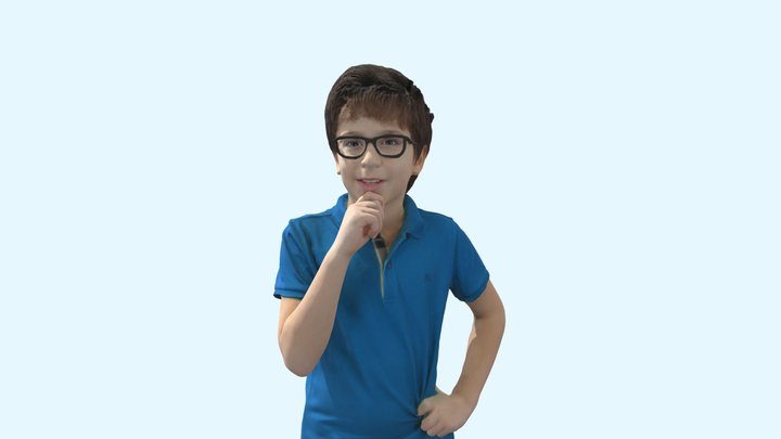 No106-kid For Inventor School 3D Model