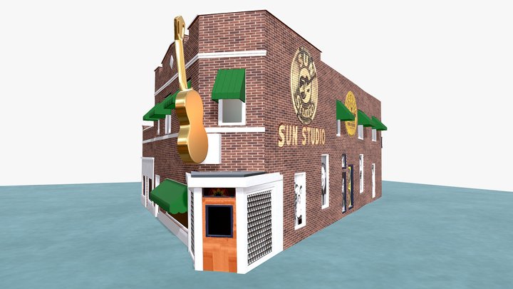 Sun Studio-- Mackenzie Kandil 3D Model