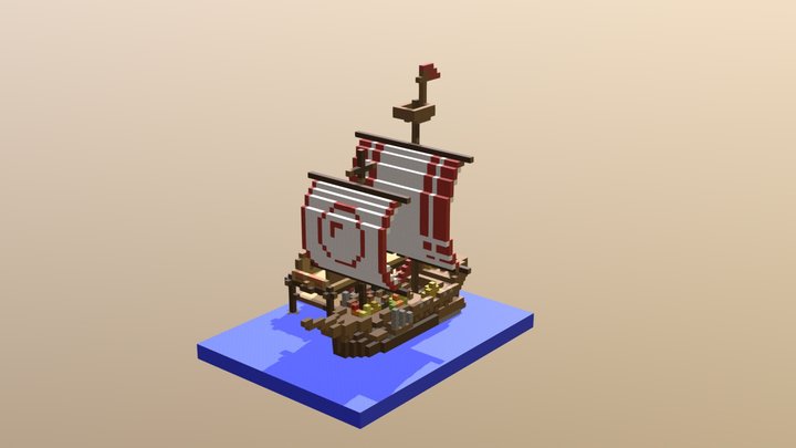 Ship Wrl 3D Model
