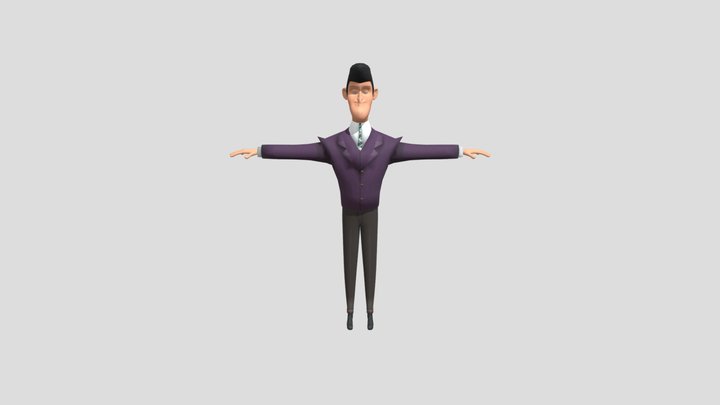 Man 3D Model
