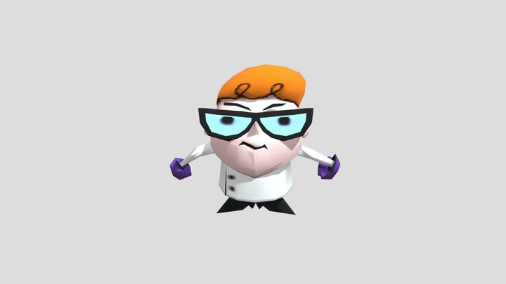PlayStation - Dexters Laboratory Mandarks Lab - 3D Model