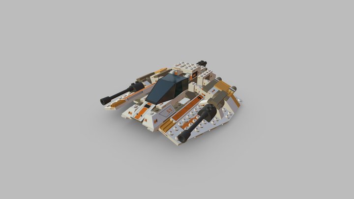Lego_Snowspeeder_Stacky 3D Model