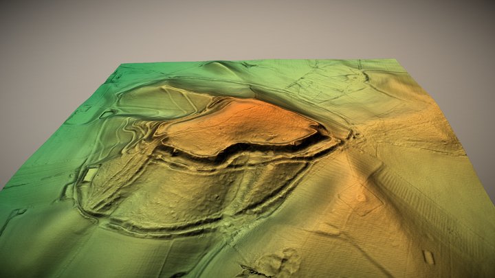 Wychbury Ring, Worcestershire (UK) – Free 3D Model STL