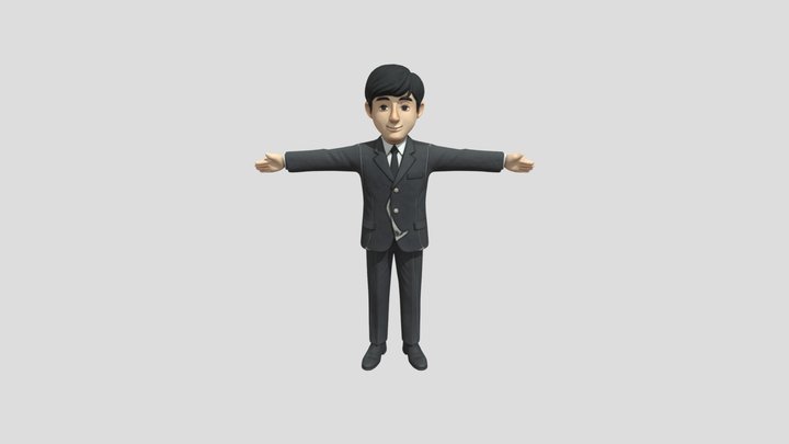 Musician 3D Model
