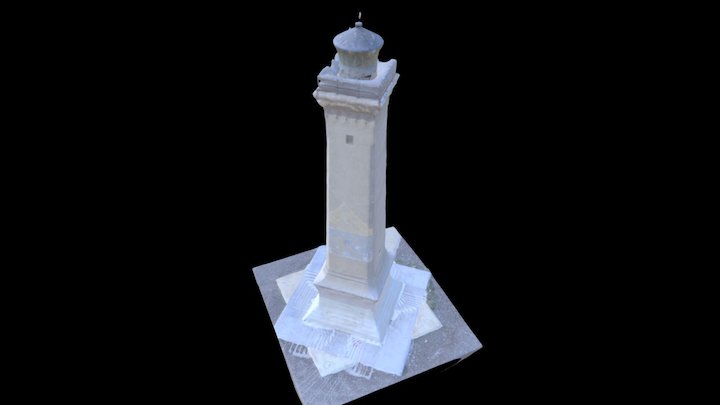 Faro Caleta Cordova - Comodoro Rivadavia 3D Model