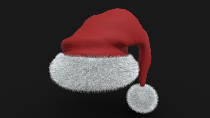 Santa Hat – Free 3D Model STL