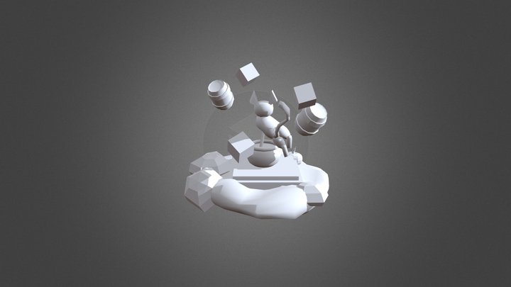 Magiccatfinal 3D Model