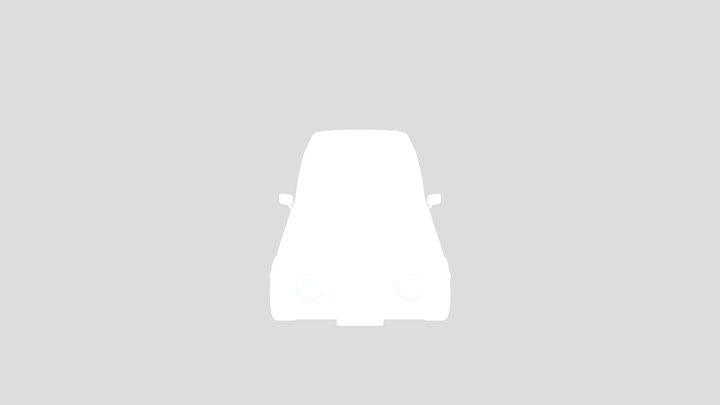 Low Poly Blue Racing Car – Kostenloses 3D-Modell STL