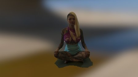 Scarlett Lash - Meditation 3D Model