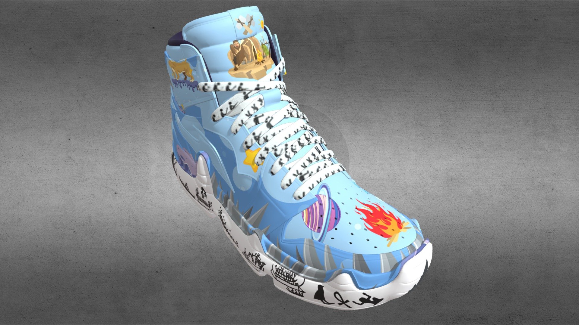 Ice Age Fantasy World Sneaker #RTFKTChallenge