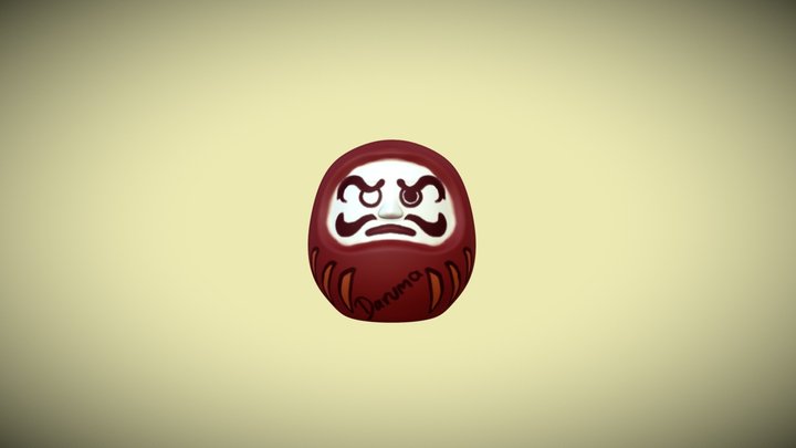 Daruma 3D Model