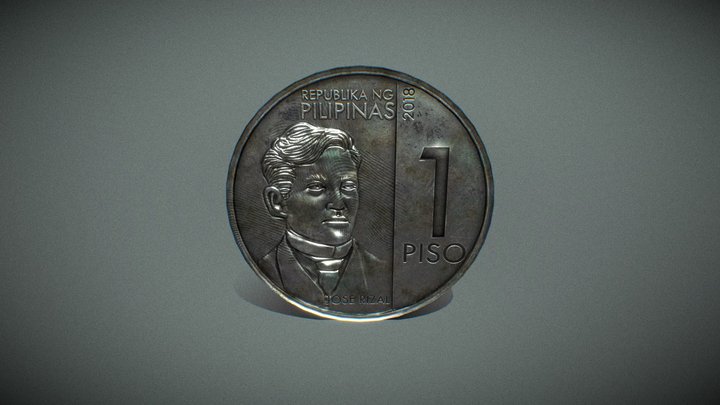 Philippine Peso 3D Model