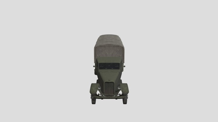 Citroen Truck T-45 – Kostenloses 3D-Modell STL