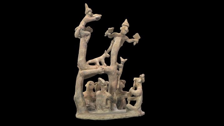 Tree-Climbing Ritual 3D Model