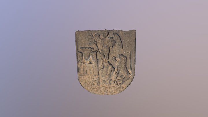 Escudo Castillo de San Cristóbal 3D Model