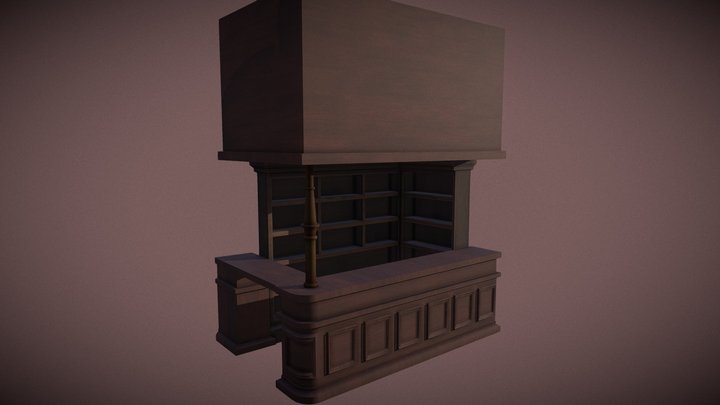 Victorian Bar 3D Model