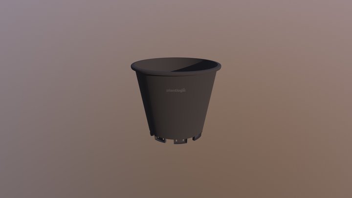 Maceta40lt Redonda 3D Model