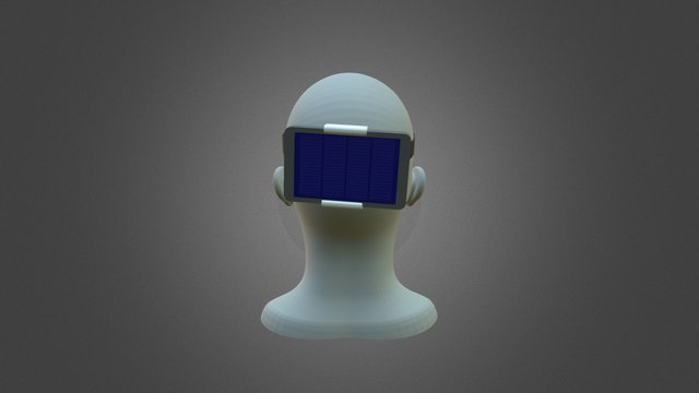 Cooly on Head 3D Model