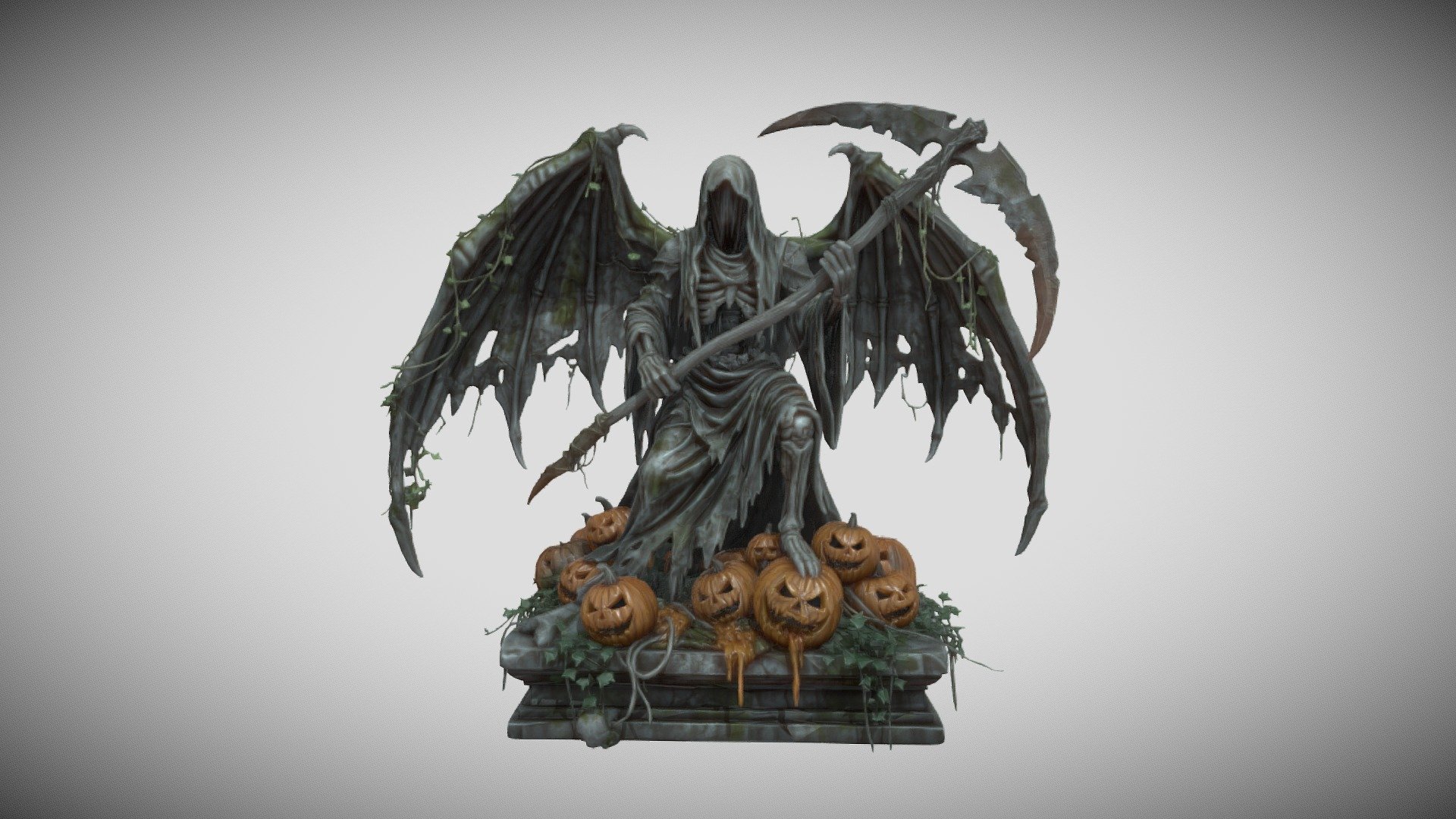 Halloween Harvest Reaper - Download Free 3D model by minglanders1 ...