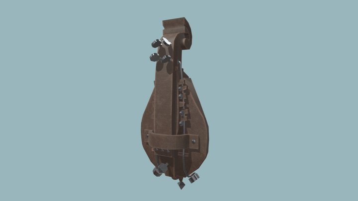 Sea of Thieves - Hurdy Gurdy - Fan Art 3D Model